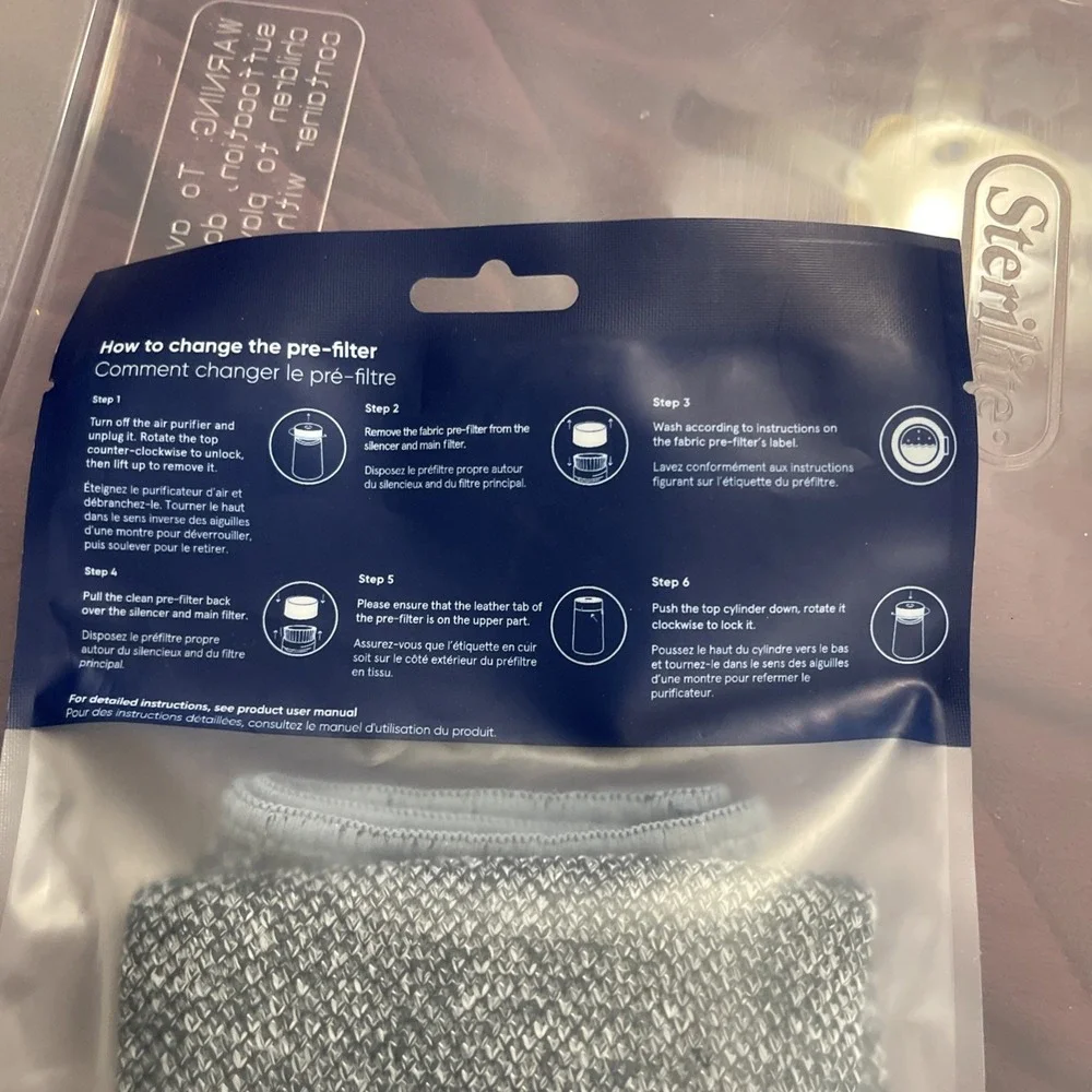 Blueair Blue Pure 511i Max Fabric Pre-Filter Gray / Seabed New Sealed OEM
